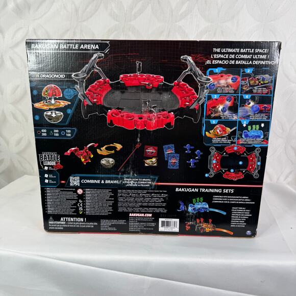 Bakugan Battle Arena, Exclusive Special Attack Dragonoid, Spinning Action Figure - Picture 2 of 7